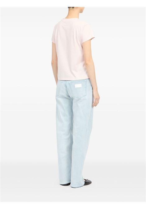 cotton jersey t-shirt woman pink MM6 MAISON MARGIELA | S52GC0326 M20170231